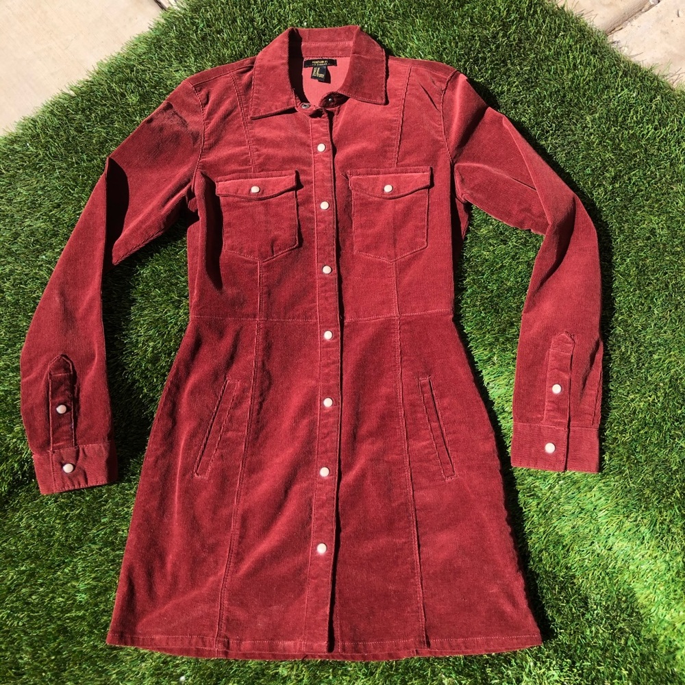 Forever 21 corduroy dress